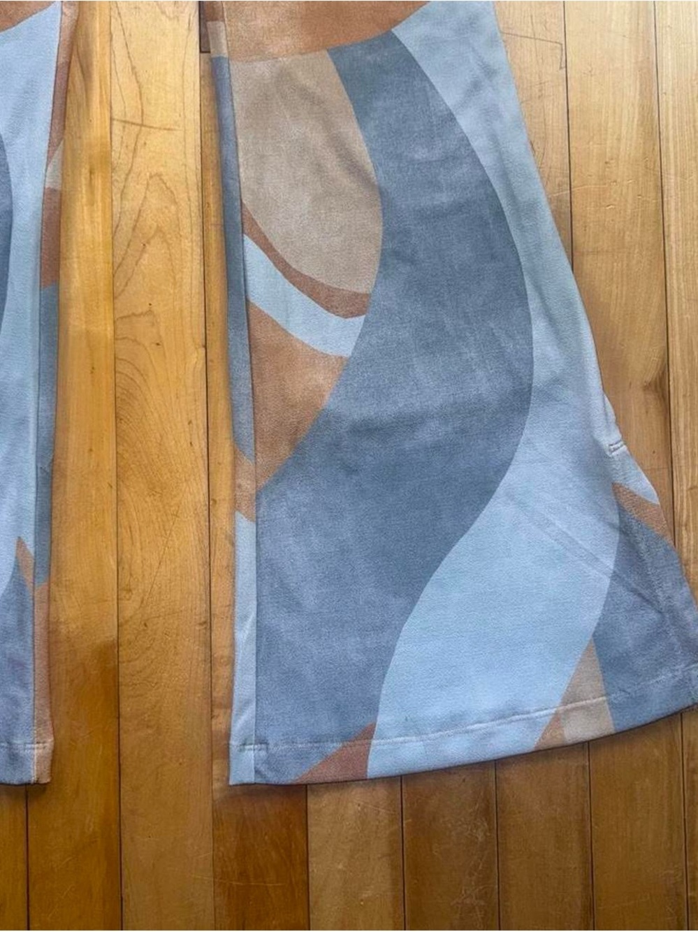 Show Me Your Mumu Maren Bells Abstract Flare Pants NWT Medium - Picture 2 of 7